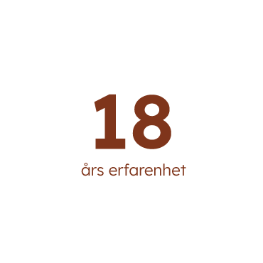 Icône "18 ans d'expérience" pour la page Qui sommes nous?